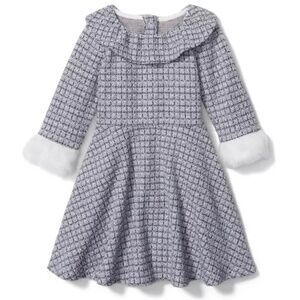 Janie & Jack Ruffle Collar Dress